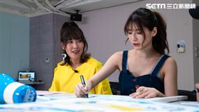 Vidol「懿想天開」主持人李懿又出任務，她與阿澎努力學習按摩技巧