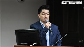 衛生及環境委員會審查空污法，國民黨立委蔣萬安發言。 圖／記者林敬旻攝