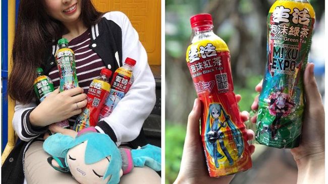 生活飲料聯名初音未來！限量販售！