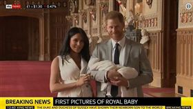 梅根混血寶貝兒今亮相
sky news