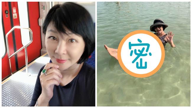 吳淡如曬美腿泳裝照！網驚：是美人魚
