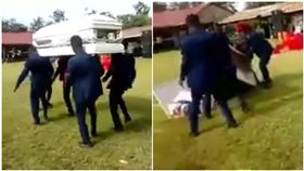 迦納,送葬,棺材,遺體,跳舞（圖／翻攝自YouTube）