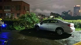 基隆,毒品,糾紛,宮廟,車禍（圖／翻攝畫面）