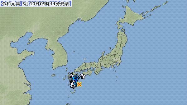 日宮崎外海6.3地震　未發海嘯警報