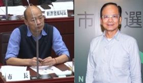 韓國瑜,游錫堃,組合圖