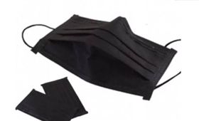 黑色口罩。(圖/翻攝自臉書)