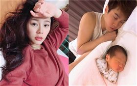 白家綺,吳東諺,懷孕,生產／翻攝自白家綺臉書