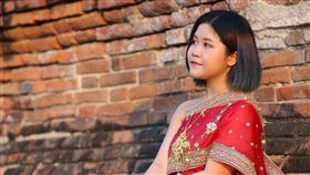 朗嘎拉姆從小早產體弱多病。（圖／翻攝自朗嘎拉姆微博）