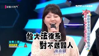 高嘉瑜自誇高學歷　注音賽最低分淘汰