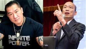 韓國瑜,陳之漢,館長,2020總統,高雄　（合成圖／翻攝自臉書）