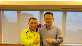 侯友宜與簡榮宗，簡榮宗提供