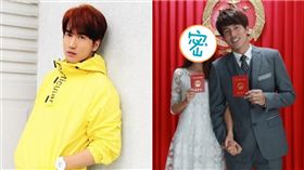 言承旭，佟麗婭。（圖／達騰娛樂提供、微博）