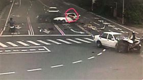 台南,台江大道,連環撞,闖紅燈,車禍