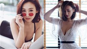 「吃腳趾」極度瘋狂！高海寧趴沙灘享「特殊服務」。（圖／翻攝自IG）