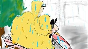 雨天,雨衣,媽媽牌,回憶,爆廢公社　圖／翻攝自臉書爆廢公社