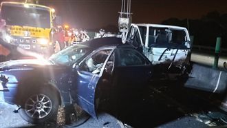 國道3竹南段傳死亡車禍！釀2死4傷