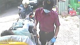 苗栗,竹南,絞肉機,截肢（圖／翻攝畫面）