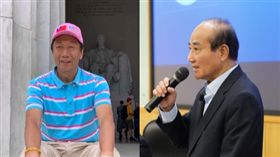 郭台銘,王金平,組合圖