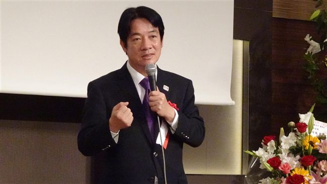 賴清德東京演講　談台日面臨的威脅