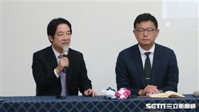 前行政院長賴清德13日上午舉行訪日成果報告記者會。（圖／記者盧素梅攝）