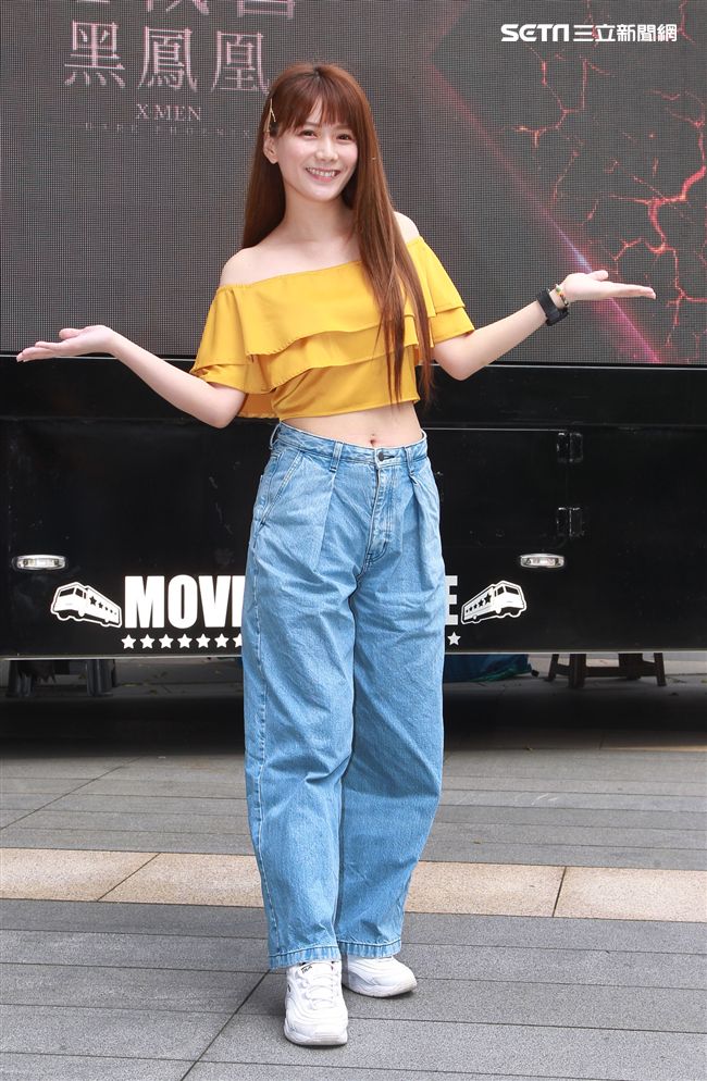 解婕翎出席「X戰警：黑鳳凰全球粉絲歡慶日活動。（記者邱榮吉/攝影）
