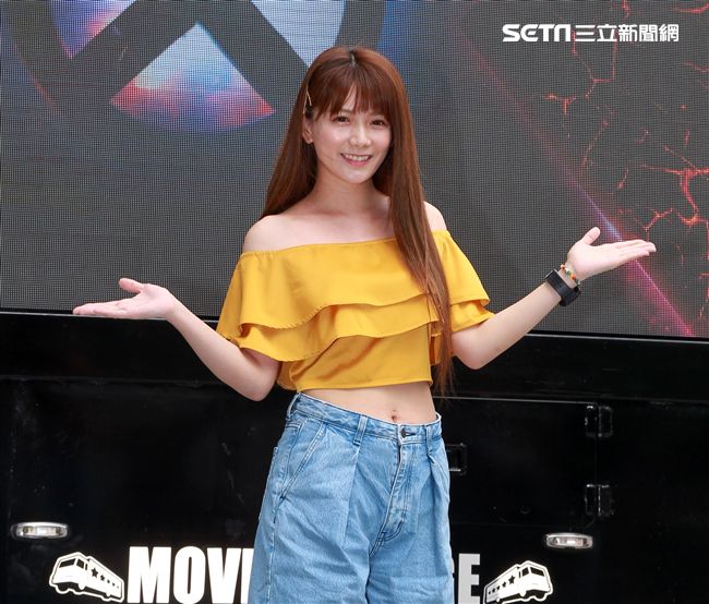 解婕翎出席「X戰警：黑鳳凰全球粉絲歡慶日活動。（記者邱榮吉/攝影）