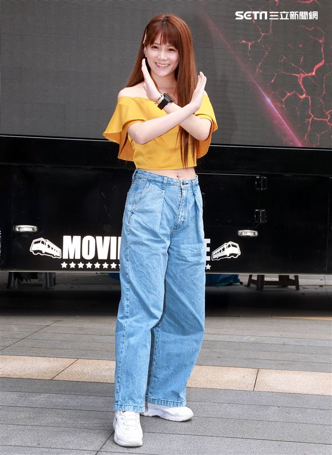 解婕翎出席「X戰警：黑鳳凰全球粉絲歡慶日活動。（記者邱榮吉/攝影）