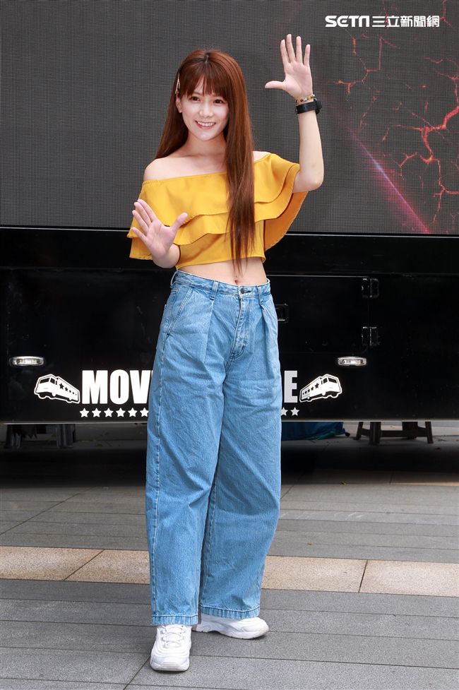 解婕翎出席「X戰警：黑鳳凰全球粉絲歡慶日活動。（記者邱榮吉/攝影）