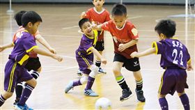 幼兒足球活動的重點是在於讓幼兒了解團隊合作的重要性。（圖／主辦單位提供）