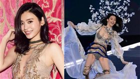 奚夢瑤身材黃金比例完美，網友表示難怪何猷君為她著迷。（圖／翻攝自微博）