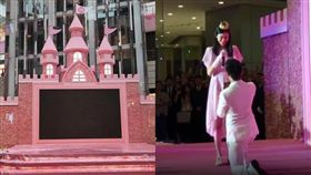 維密超模奚夢瑤點頭嫁了何猷君。（圖／翻攝自王小呆微博）