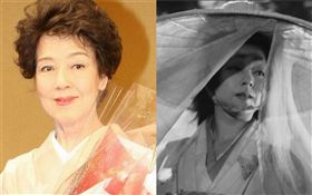  曾演出《羅生門》的日本知名女演員京町子（京マチ子）驚傳心臟衰竭病逝。翻攝自推特
