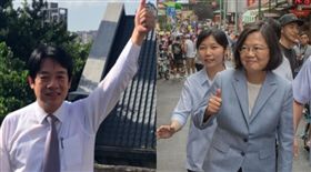 蔡英文,賴清德 圖/蔡英文臉書,黃宣尹攝影