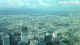 台北鳥瞰。（圖／記者蔡佩蓉攝影）