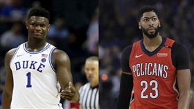 NBA／鵜鶘中狀元　一眉遭爆仍想走
NBA,選秀,狀元籤,紐澳良鵜鶘,Zion Williamson,Anthony Davis
翻攝自推特
