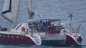 淡水,海巡,宜蘭艦,法國,帆船