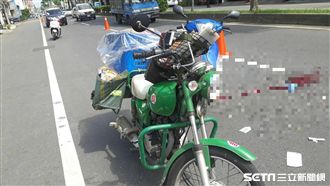 郵差送信擦撞機車　6旬嬤頭破噴血亡