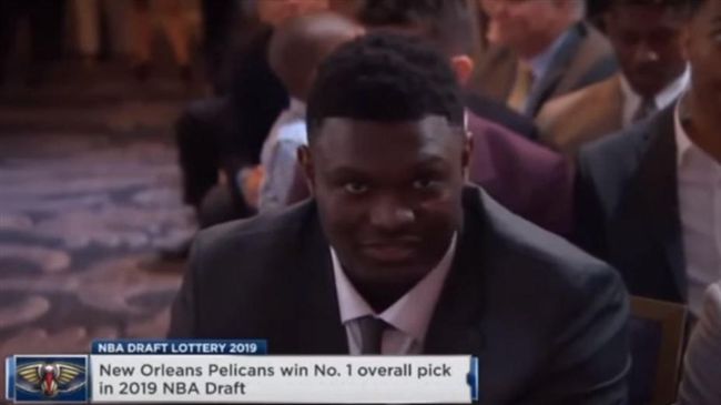NBA／鵜鶘中狀元　怪物新人臉好囧