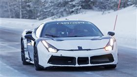 ▲Ferrari測試車（圖／翻攝carscoops）