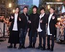 五月天出席第3部3D演唱會電影「五月天人生無限公司」首映。（記者邱榮吉/攝影）