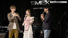 張語噥欣賞的男神炎亞綸（左）本人驚喜現身。（圖／上城娛樂提供）