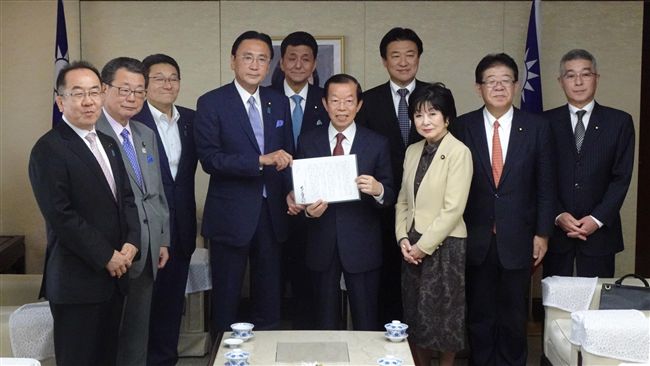 日本議員遞決議文　挺台參加WHA