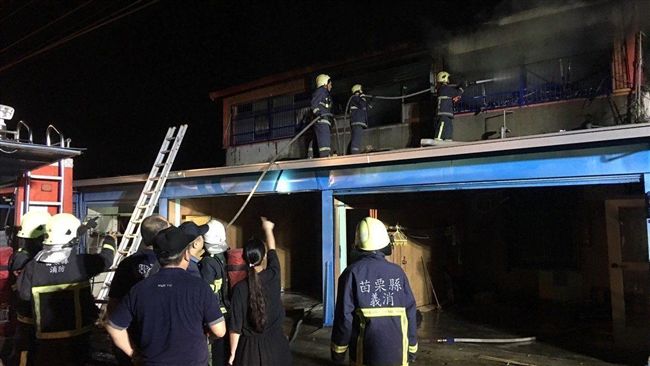 暗夜驚傳惡火　老婦命喪火場