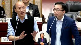 韓國瑜 陳致中 翻攝自高市議會臉書