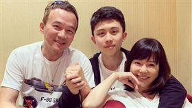 孫安佐,孫鵬,狄鶯／翻攝自孫安佐IG