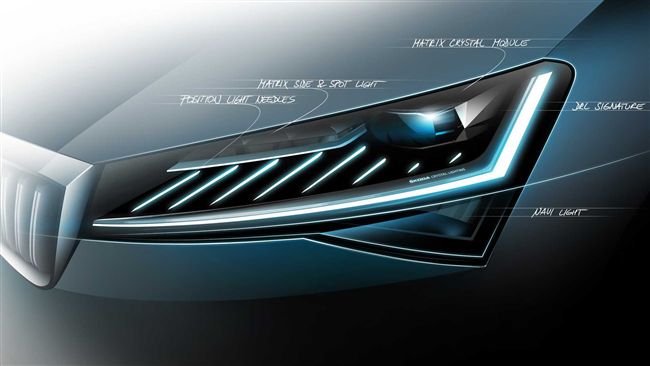 Skoda超級B改款　導入全新頭燈