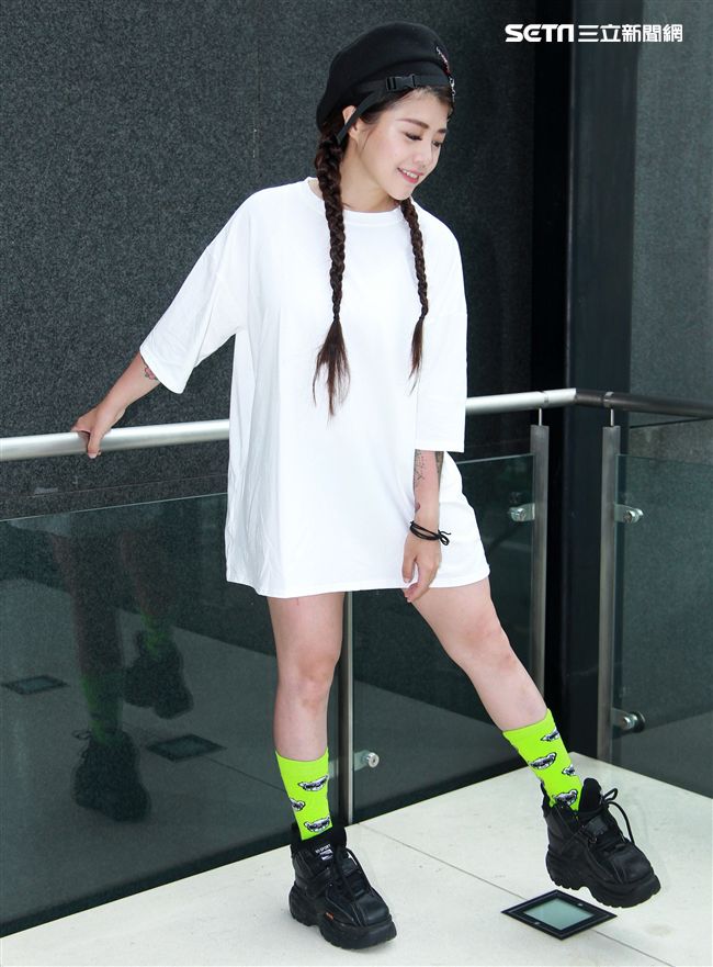 林吟蔚專訪。（記者邱榮吉/攝影）