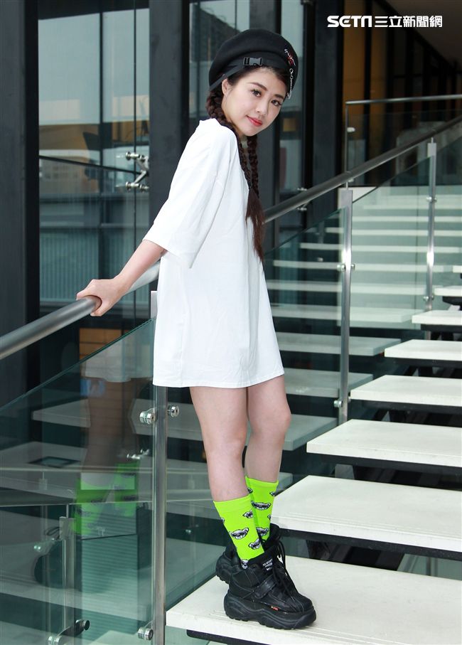 林吟蔚專訪。（記者邱榮吉/攝影）