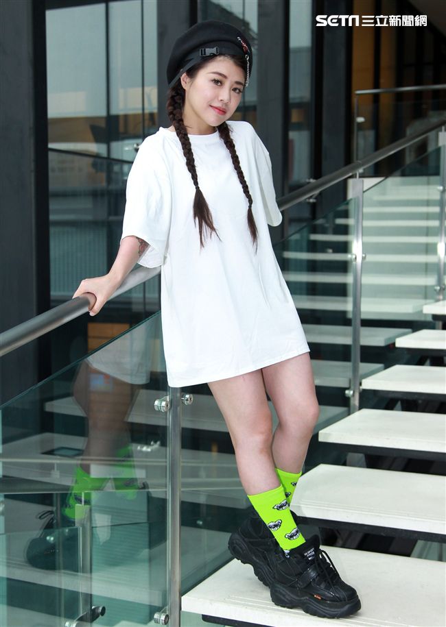 林吟蔚專訪。（記者邱榮吉/攝影）