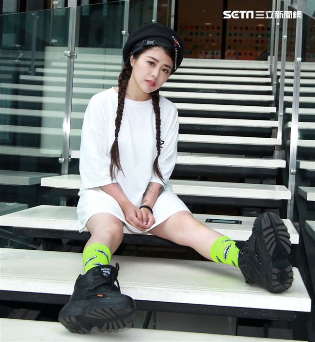 林吟蔚專訪。（記者邱榮吉/攝影）